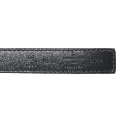 Louis Vuitton Calfskin Monogram 20mm LV Iconic Reversible Belt 65 26 Black 3 of 6