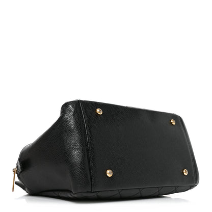 Chanel Caviar Quilted Petit Timeless Tote PTT Black 4 of 10