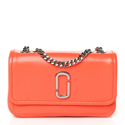 Marc Jacobs Lambskin Mini The Glam Shot Bag Dragon Fire 1 of 10