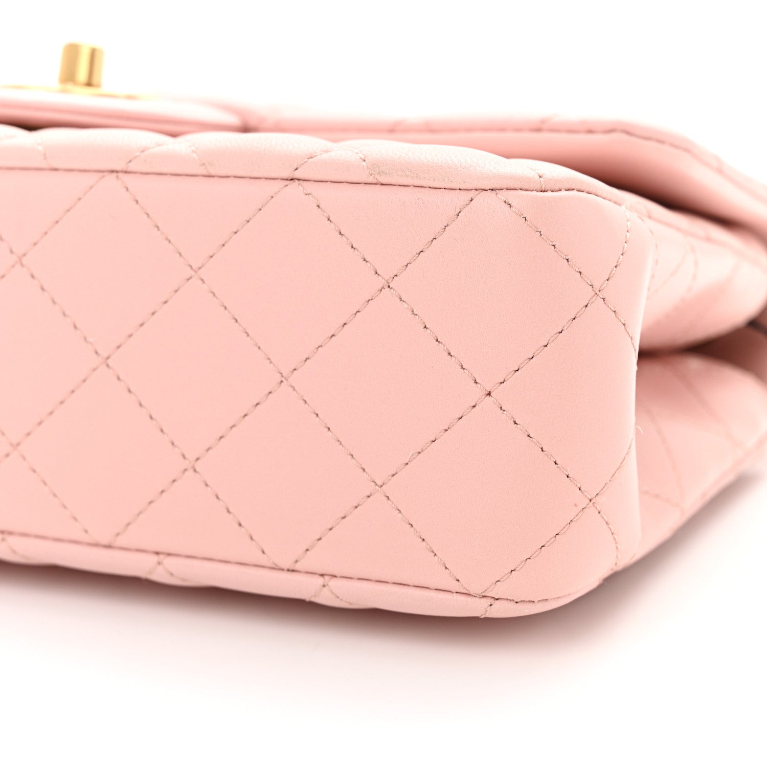 Chanel Lambskin Quilted Small Sweet Camellia Flap Light Pink 10 of 10