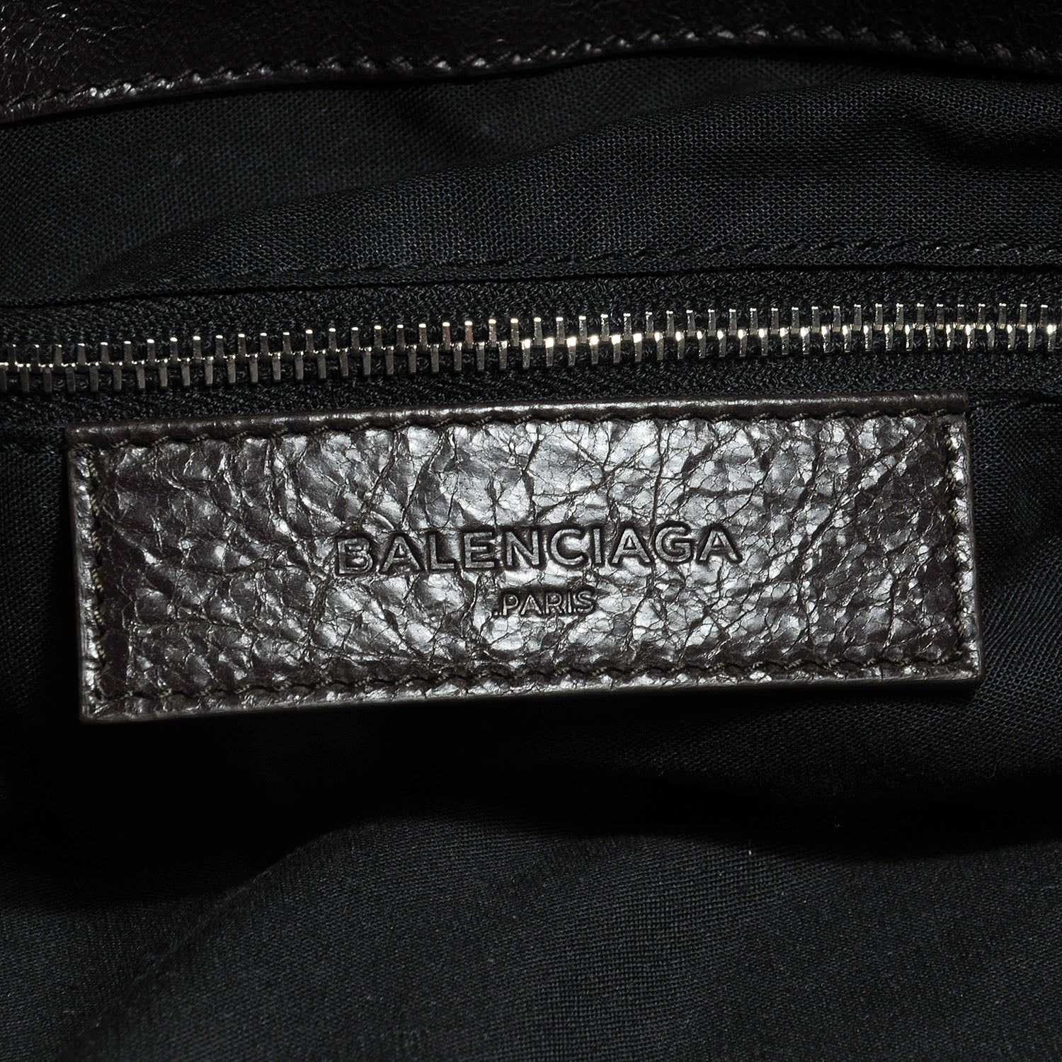Balenciaga Agneau Squash S Duffel Bag Charbon 9 of 10