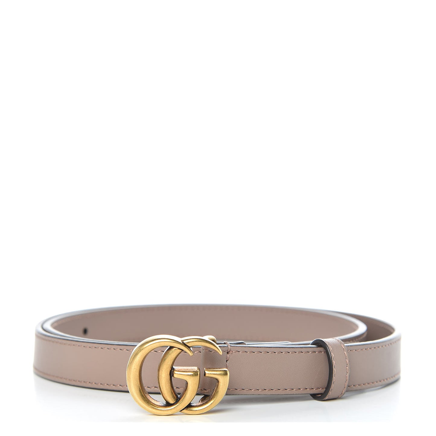 Calfskin Double G 20mm Belt 90 36 Porcelain Rose