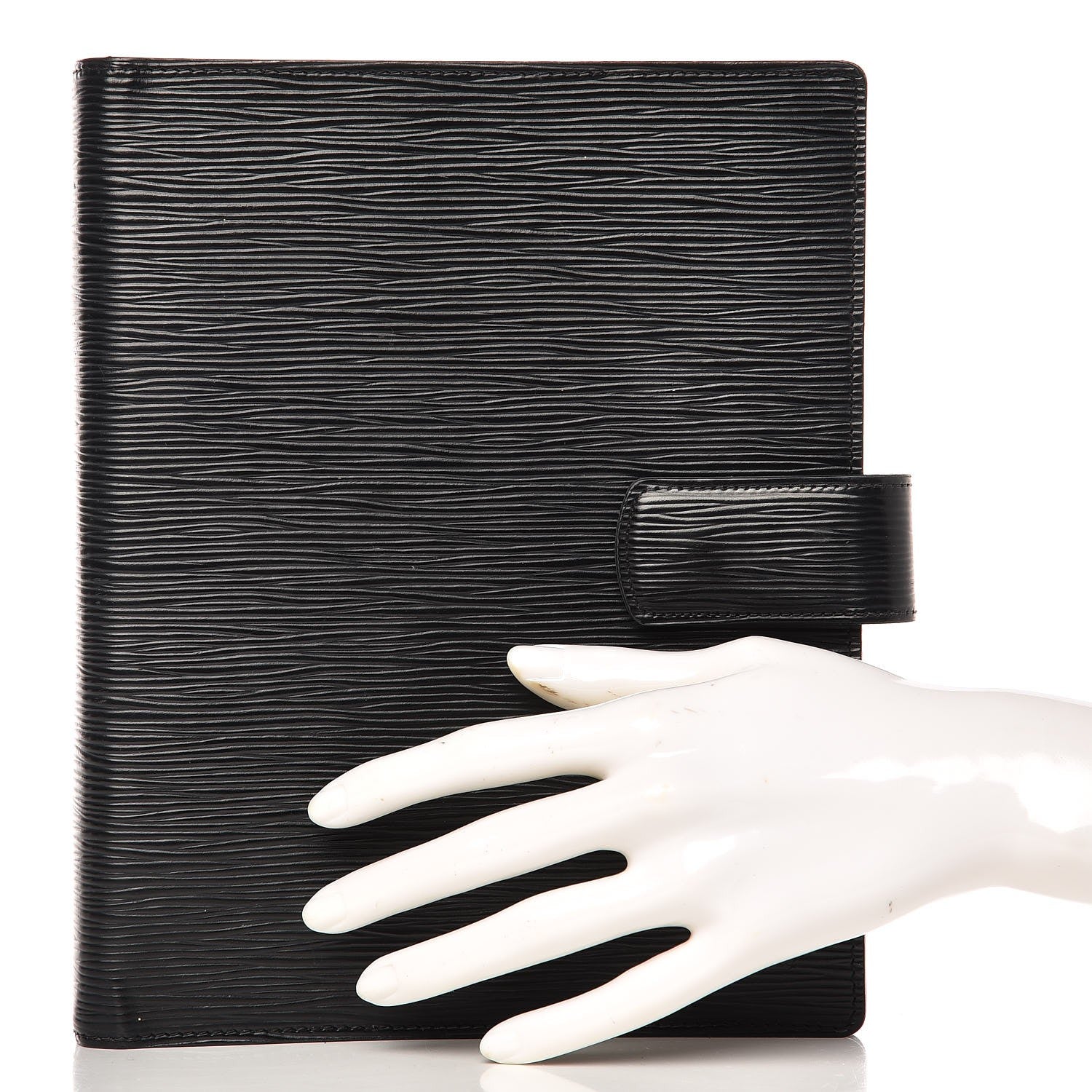 Louis Vuitton Epi Large Ring Agenda Black 2 of 8