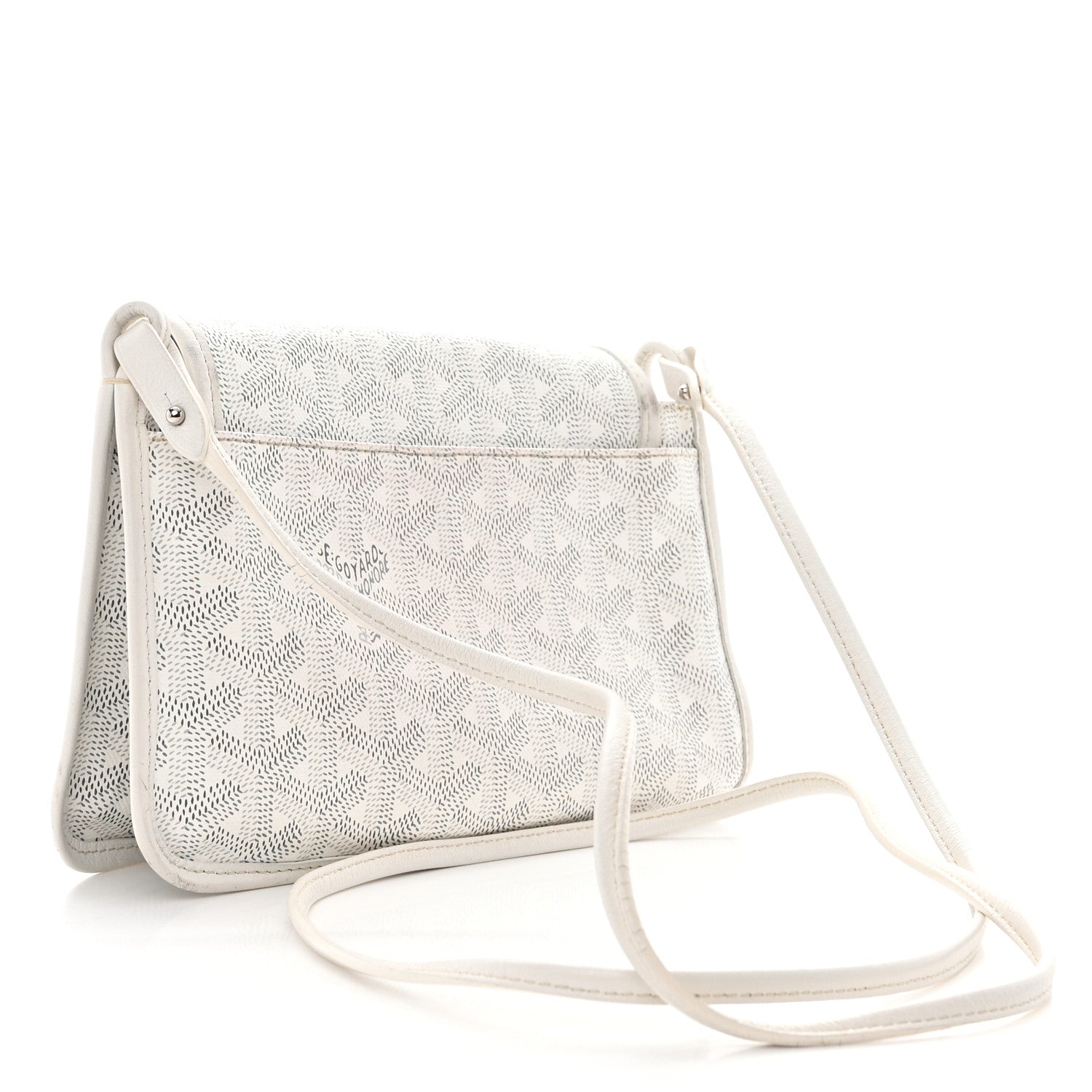 Goyard Goyardine Plumet Wallet Clutch White 4 of 21