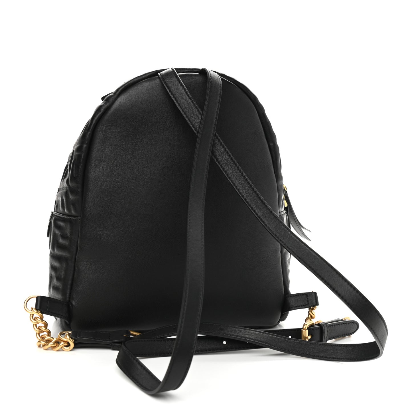 Nappa FF 1974 Embossed Mini Backpack Black