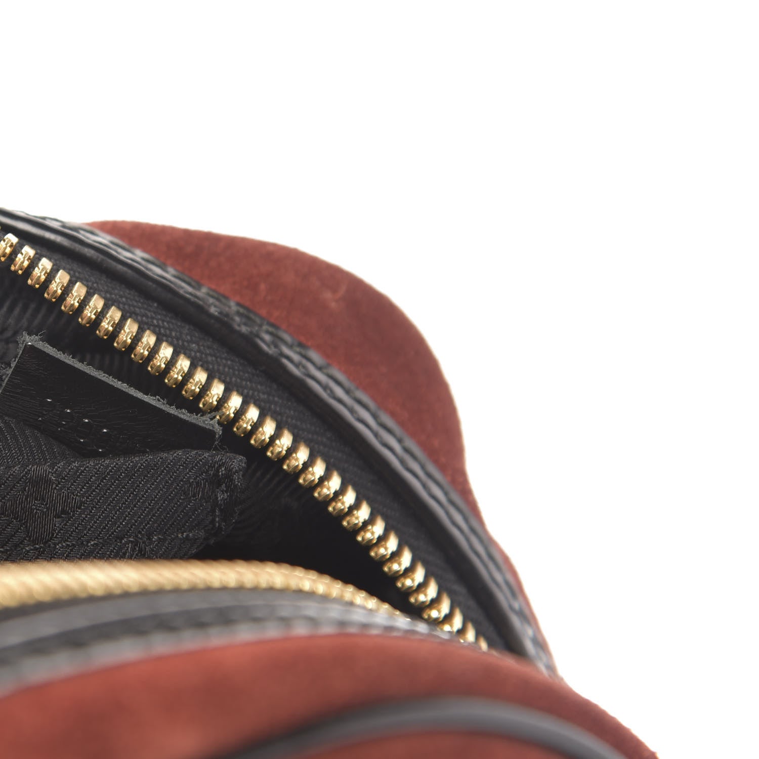 Louis Vuitton Suede Stamped Havane Bowler PM Brun 7 of 12