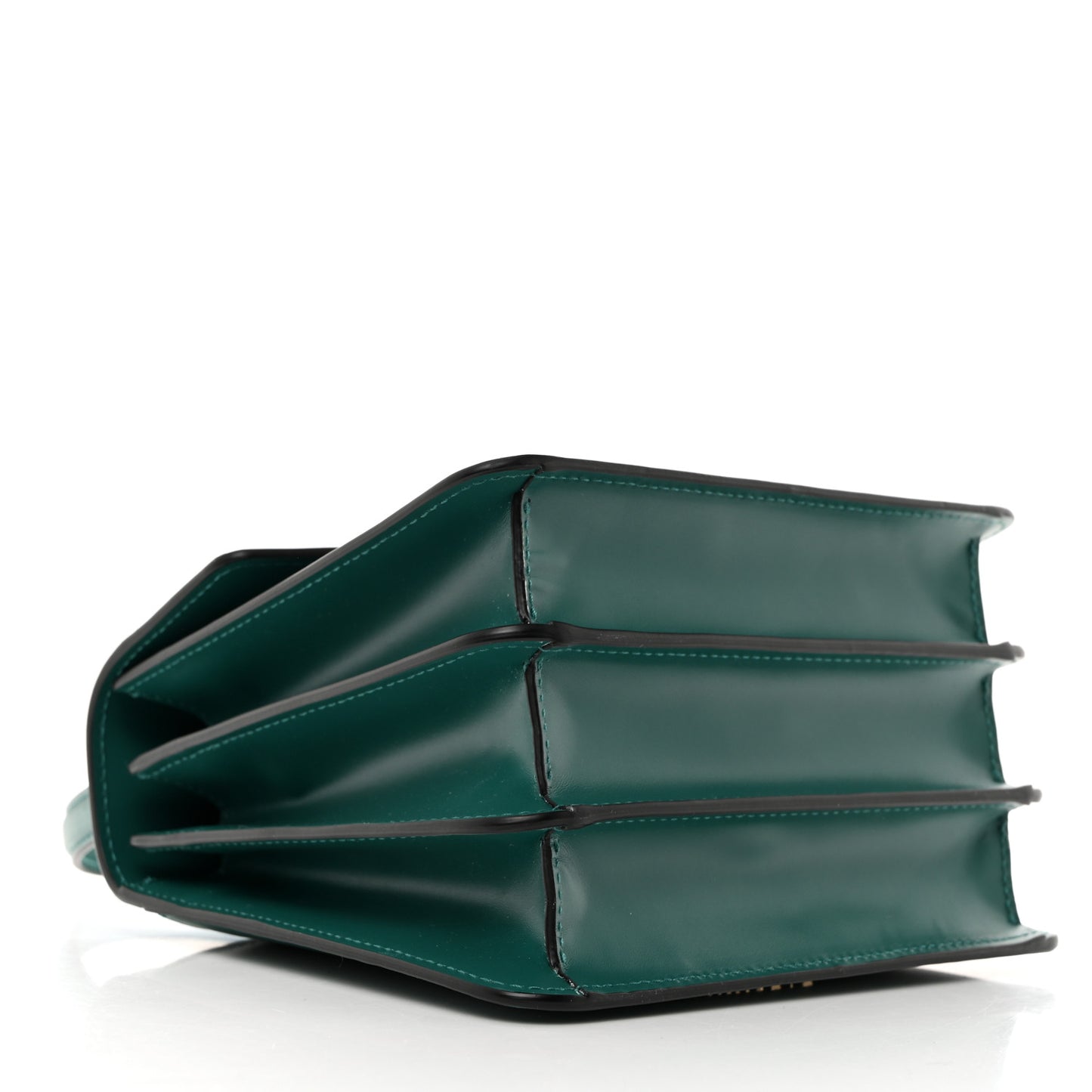 Calfskin Serpenti Forever Top Handle Emerald Green