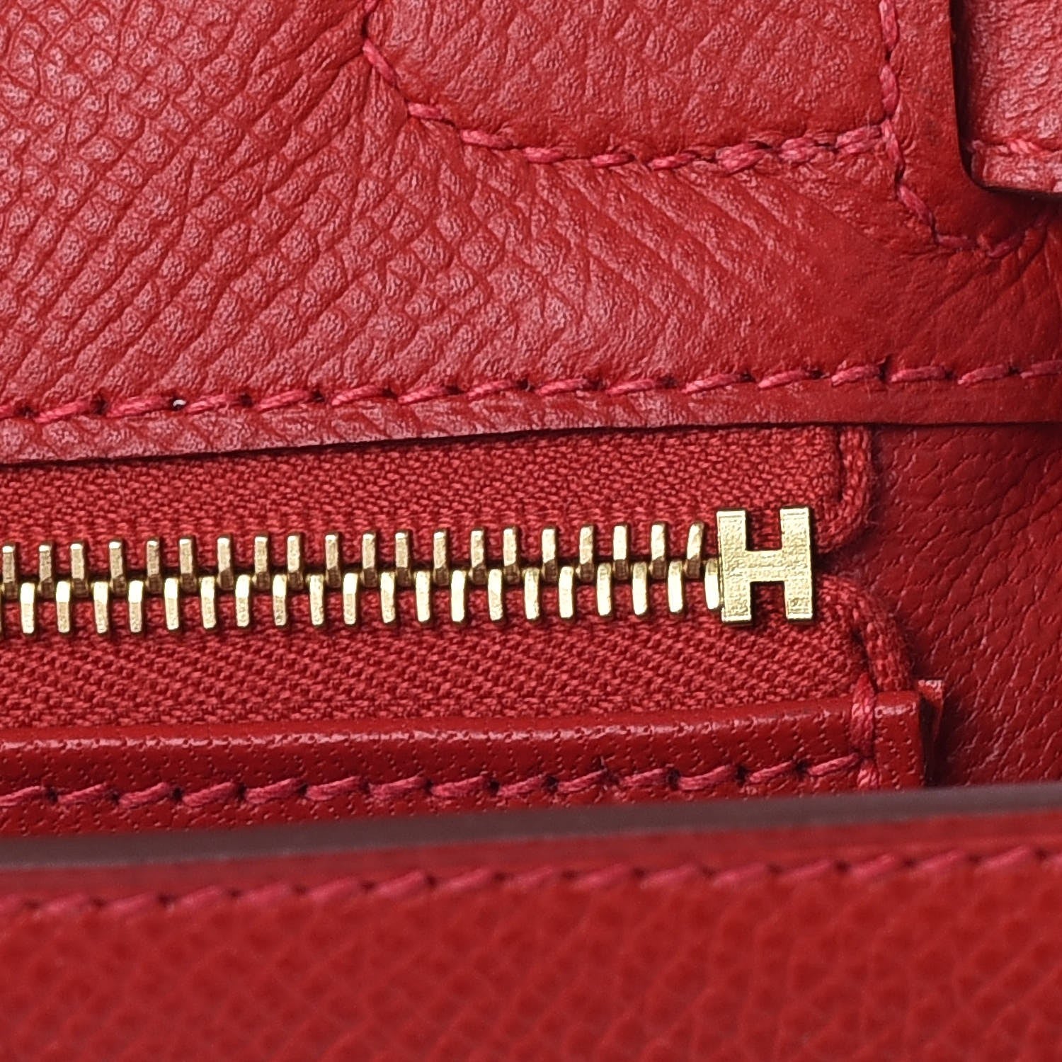Hermes Epsom Kelly Sellier 25 Rouge Casaque 26 of 31