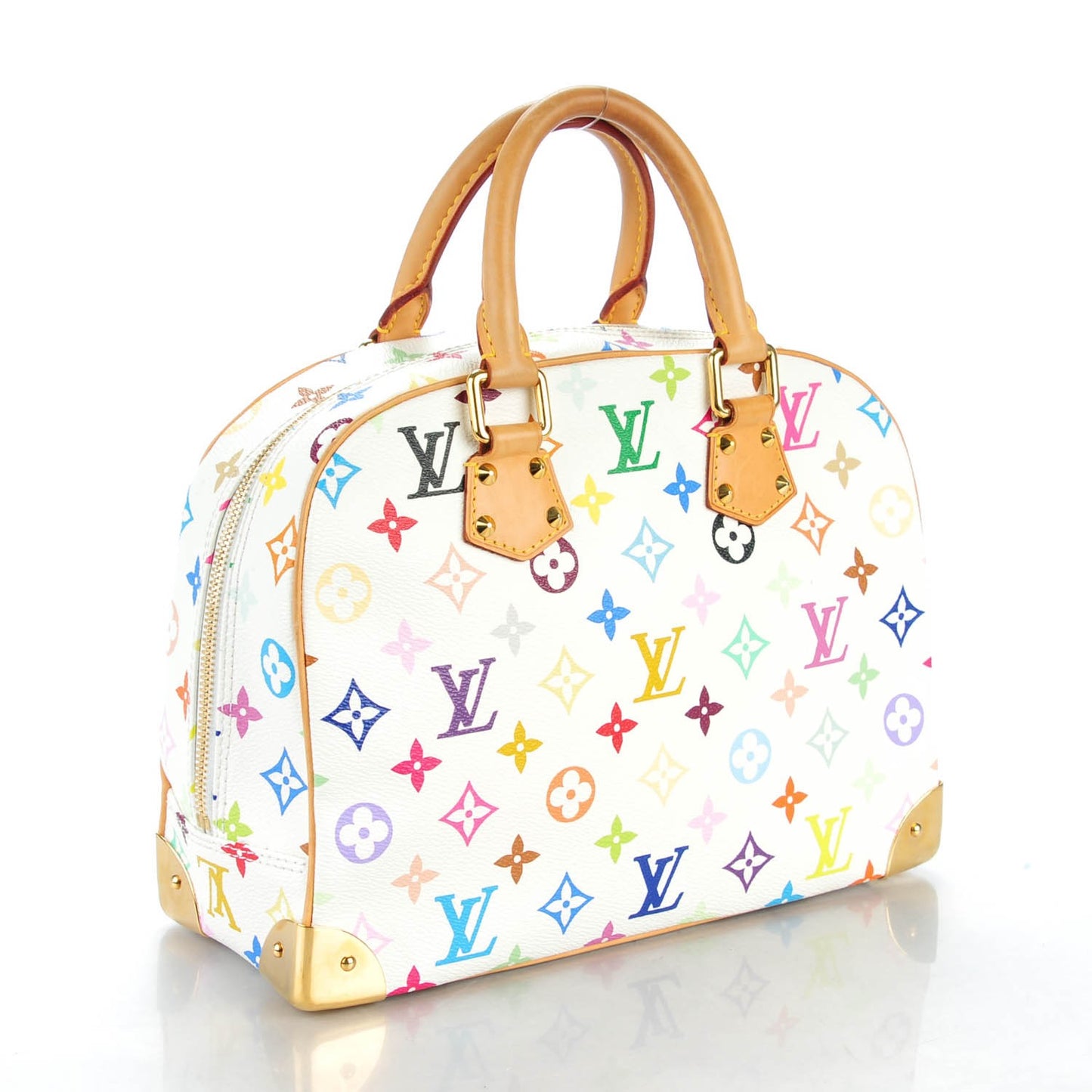 Monogram Multicolor Trouville White