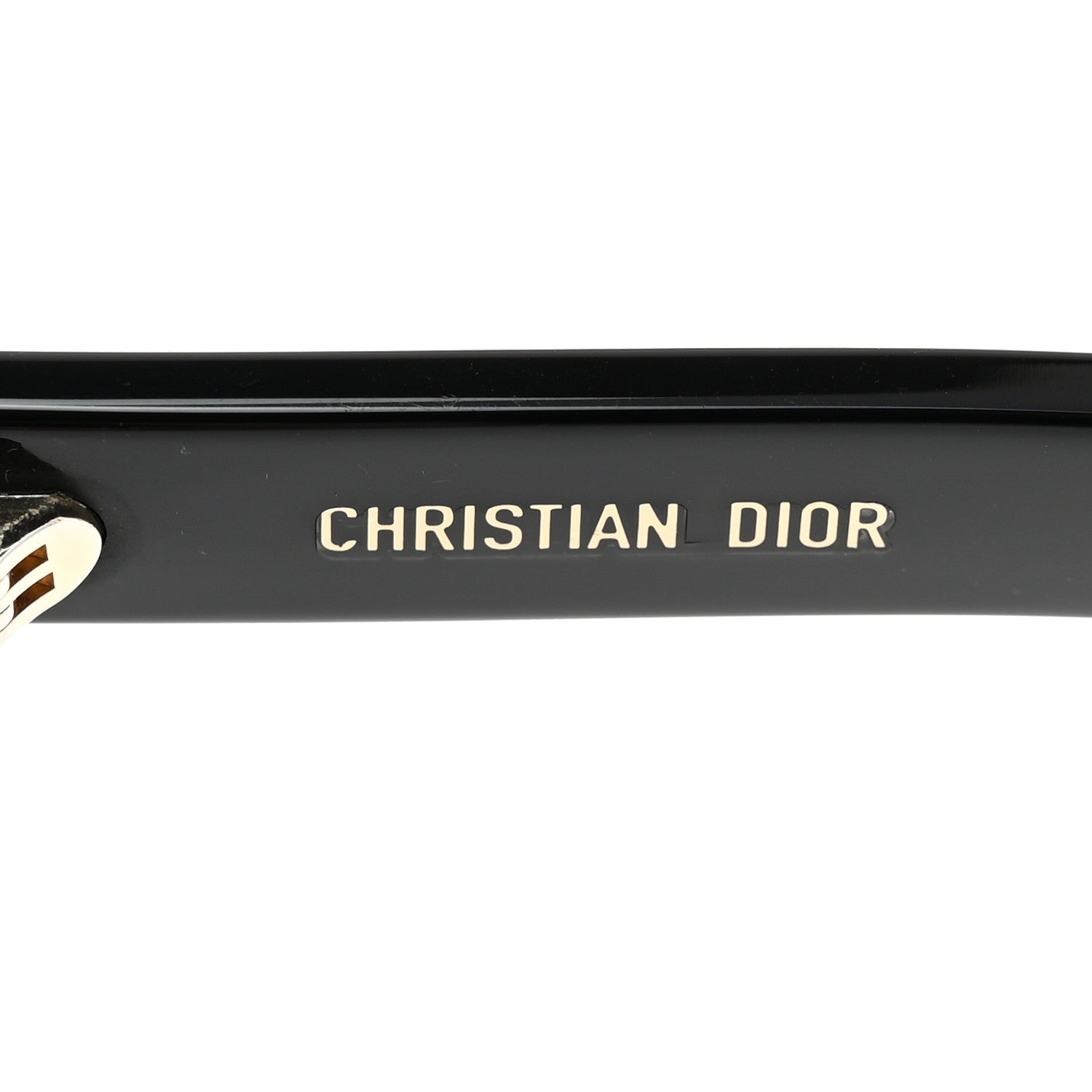 Christian Dior Acetate Diorsignature S1U Square Sunglasses Black 6 of 7