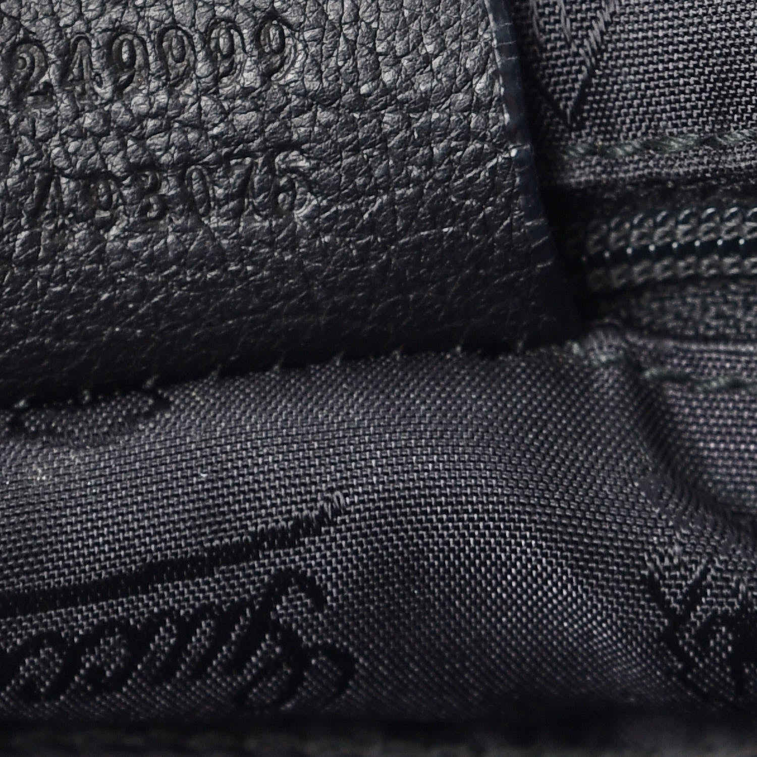 Gucci Guccissima Large Full Moon Tote Black 10 of 10