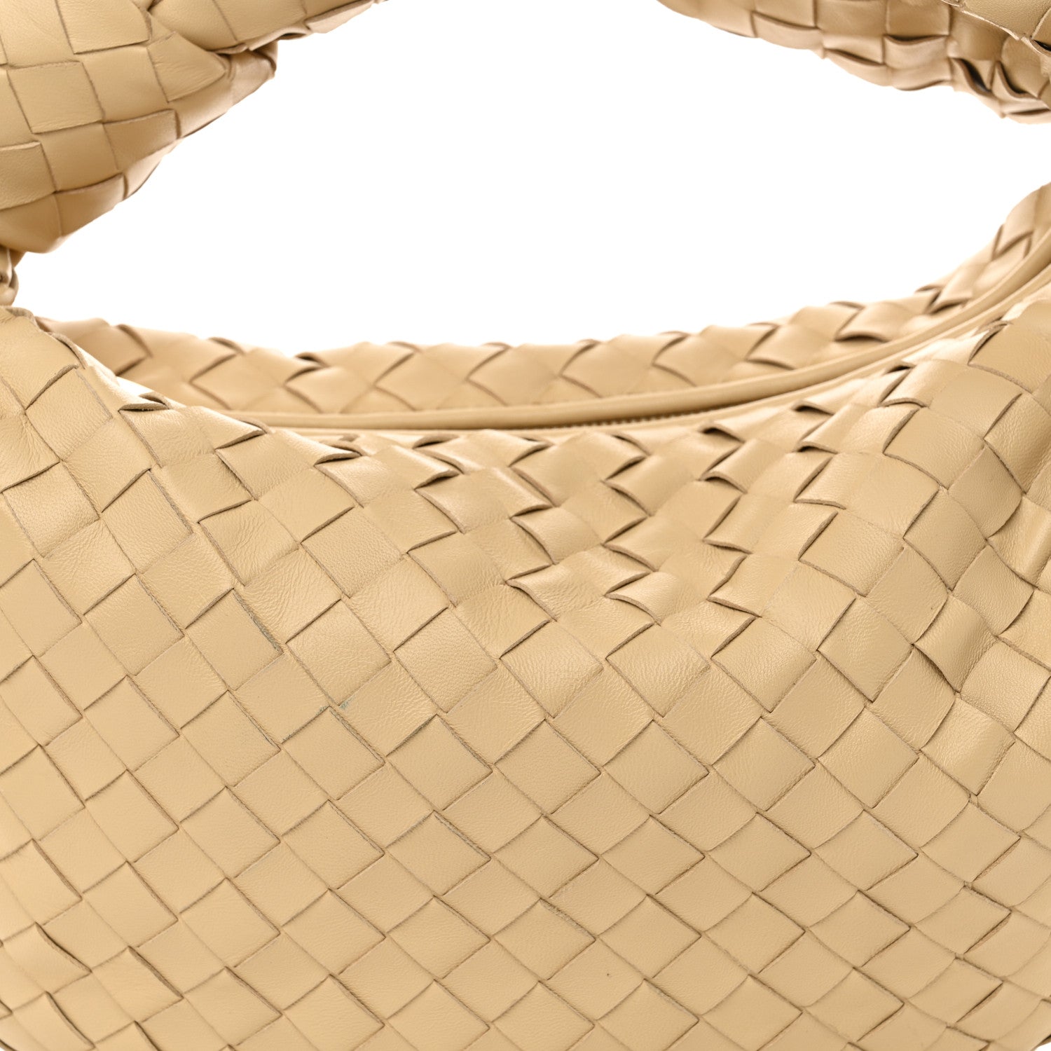 Bottega Veneta Nappa Intrecciato Teen Jodie Hobo Porridge 8 of 10