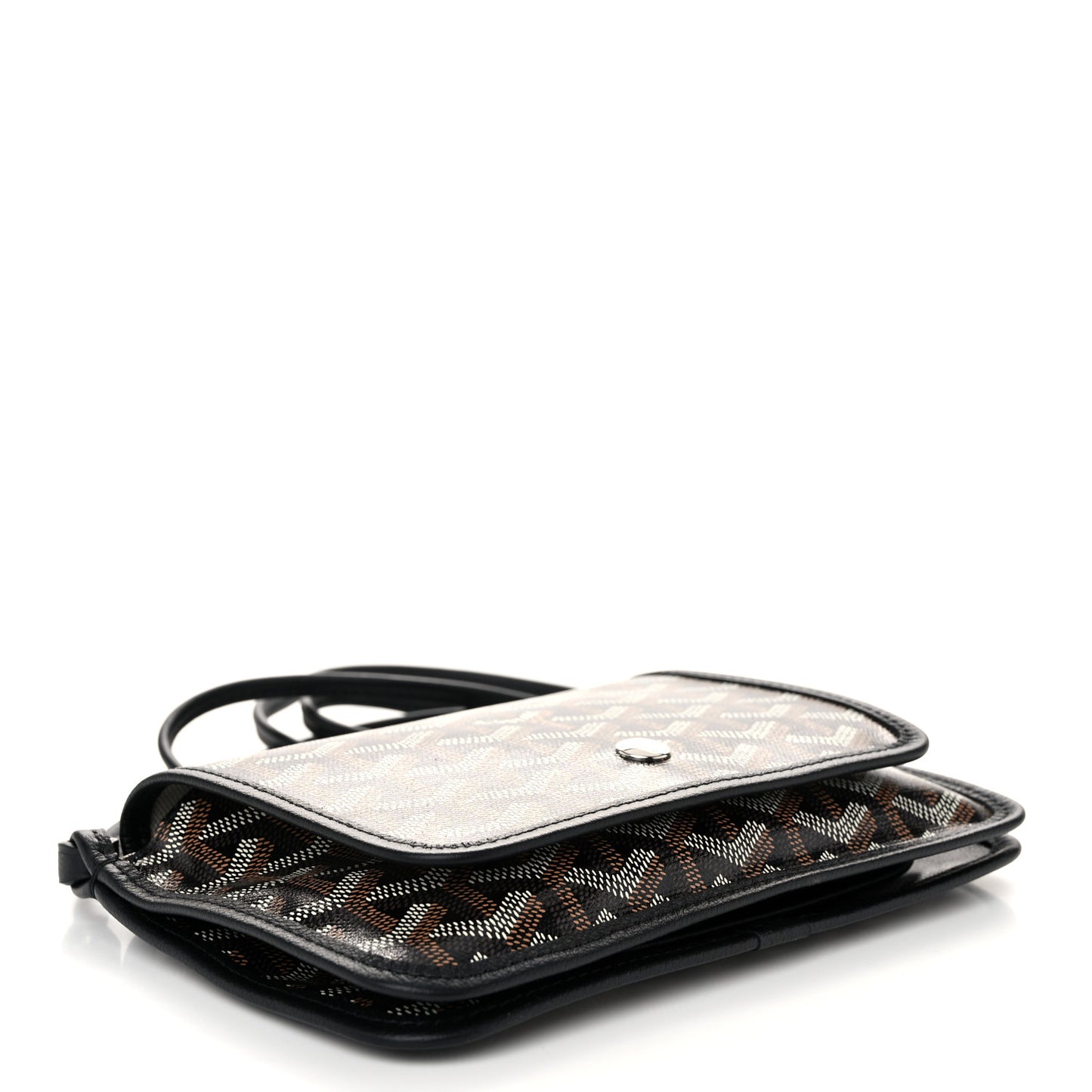 Goyardine Plumet Wallet Clutch Black