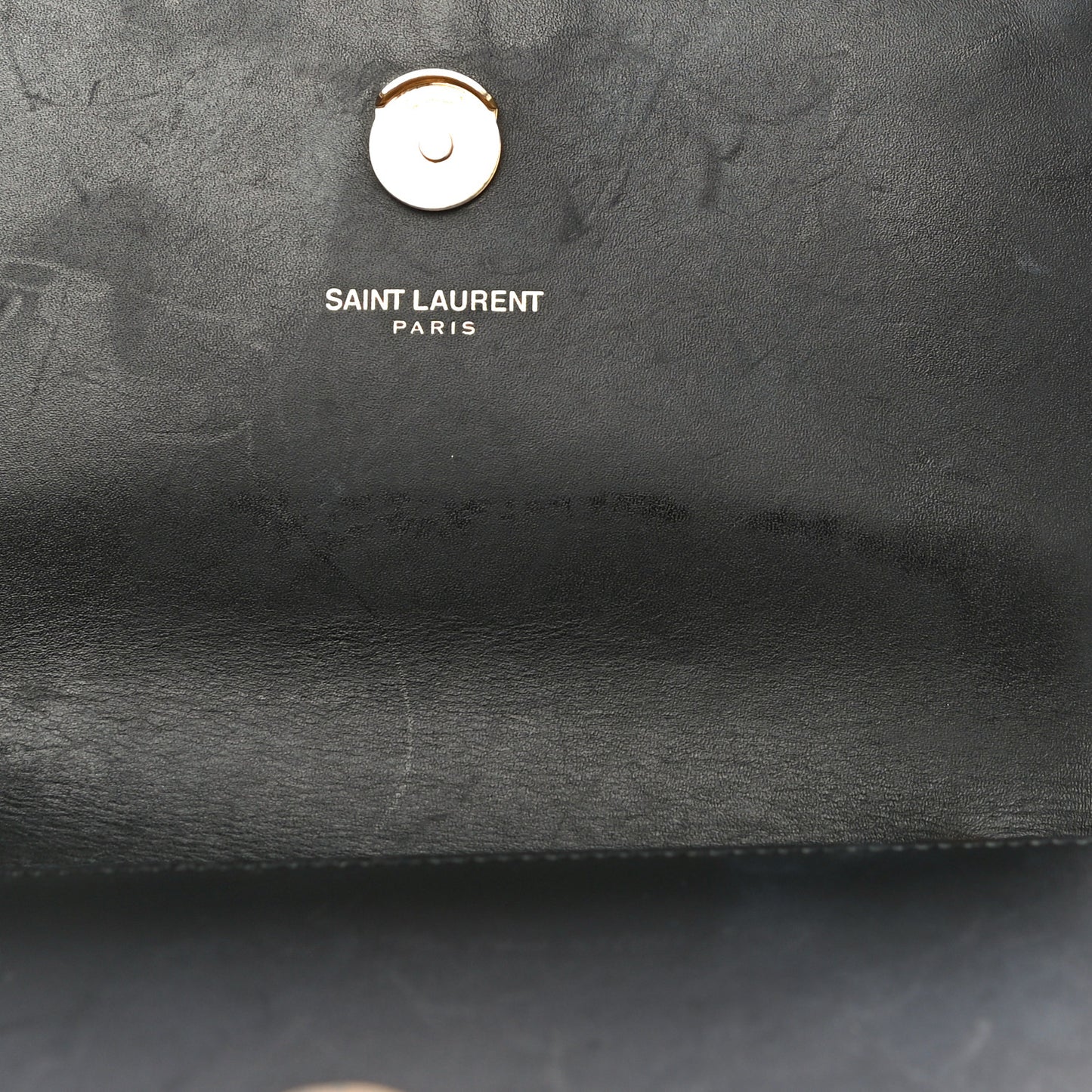 Calfskin Small Classic Monogram Kate Tassel Satchel Black