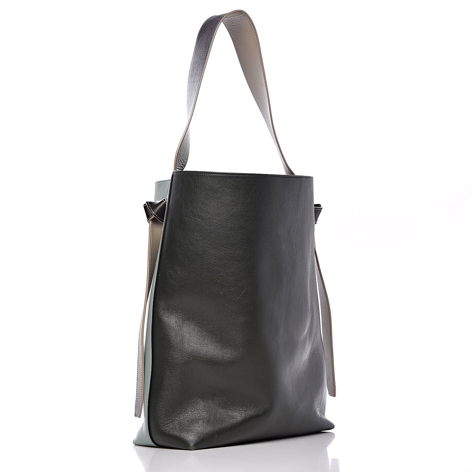 Celine Shiny Smooth Calfskin Small Twisted Cabas Jade Forest 4 of 16