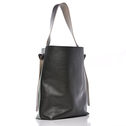Celine Shiny Smooth Calfskin Small Twisted Cabas Jade Forest 4 of 16