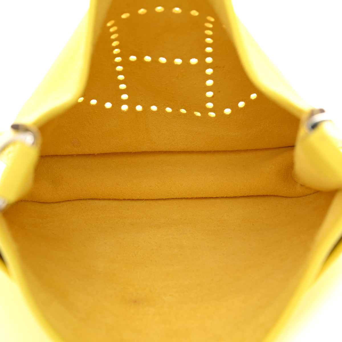 Hermes Taurillon Clemence Evelyne III PM Lime 5 of 11