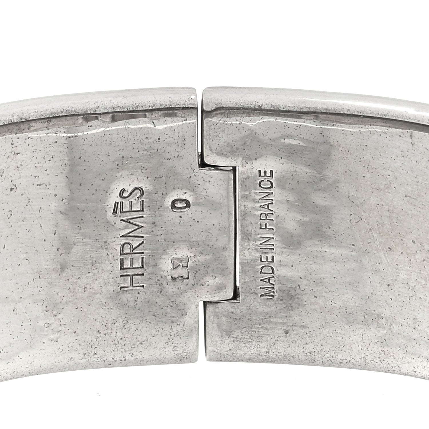 Hermes Enamel Wide Clic Clac H Bracelet GM Rouge 3 of 3