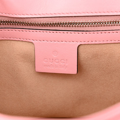Gucci Calfskin Matelasse Small GG Marmont Shoulder Bag Wild Rose 6 of 12