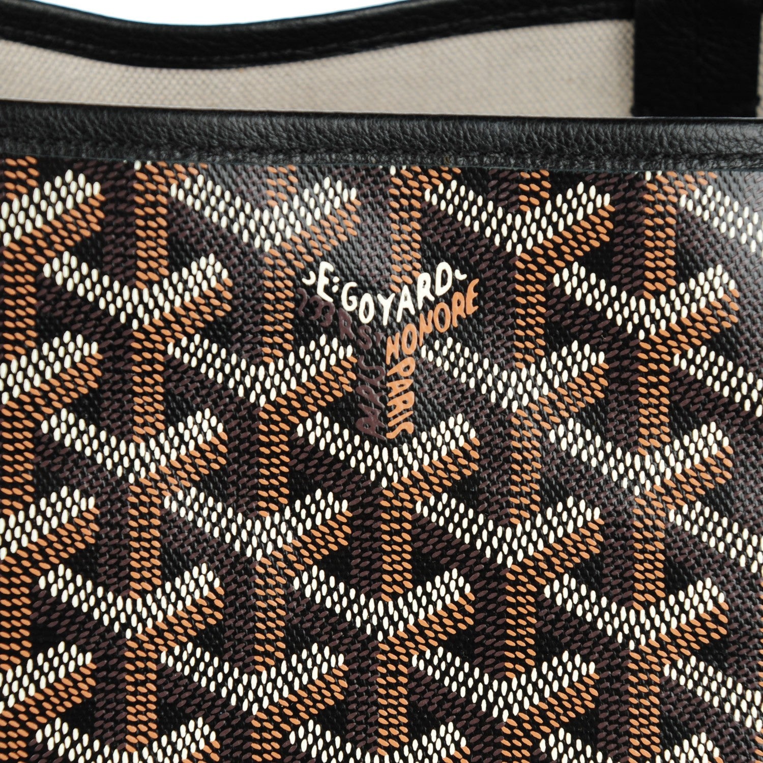 Goyard Goyardine Saint Louis PM Black 6 of 10