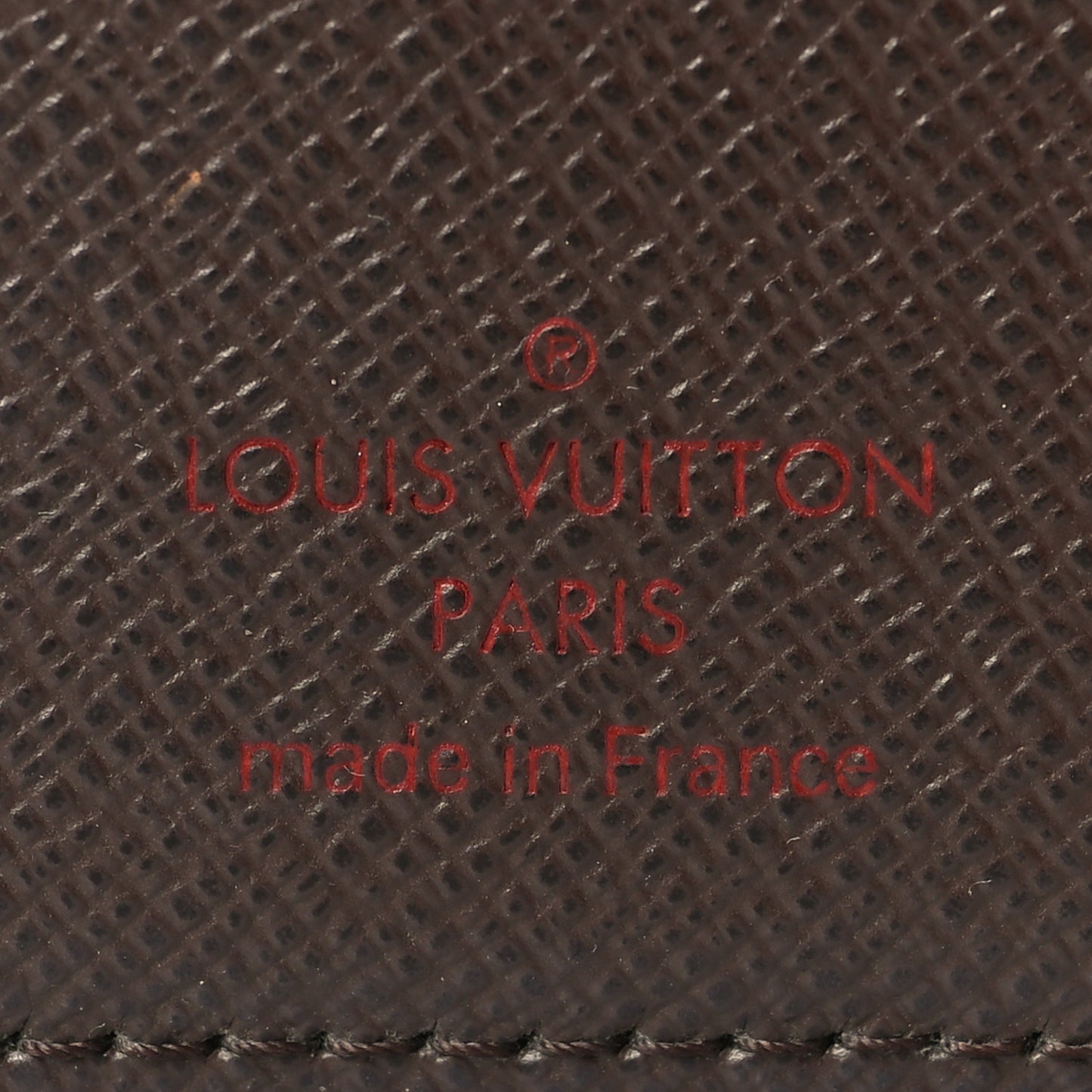 Damier Ebene Medium Ring Agenda Cover