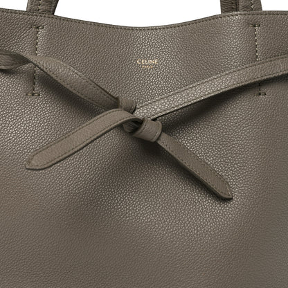 Celine Soft Grained Calfskin Small Belt Cabas Phantom Taupe 8 of 10
