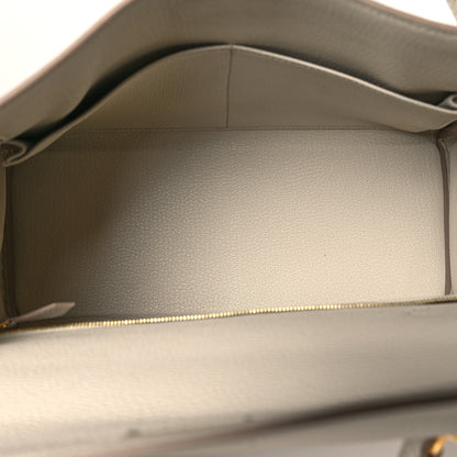 Hermes Togo Kelly Retourne 28 Beton 5 of 11