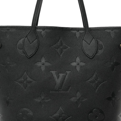 Louis Vuitton Empreinte Monogram Giant Neverfull MM Black 8 of 13
