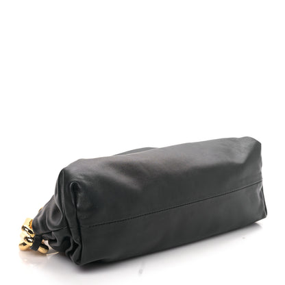 Bottega Veneta Calfskin The Pouch Chain Black 4 of 9