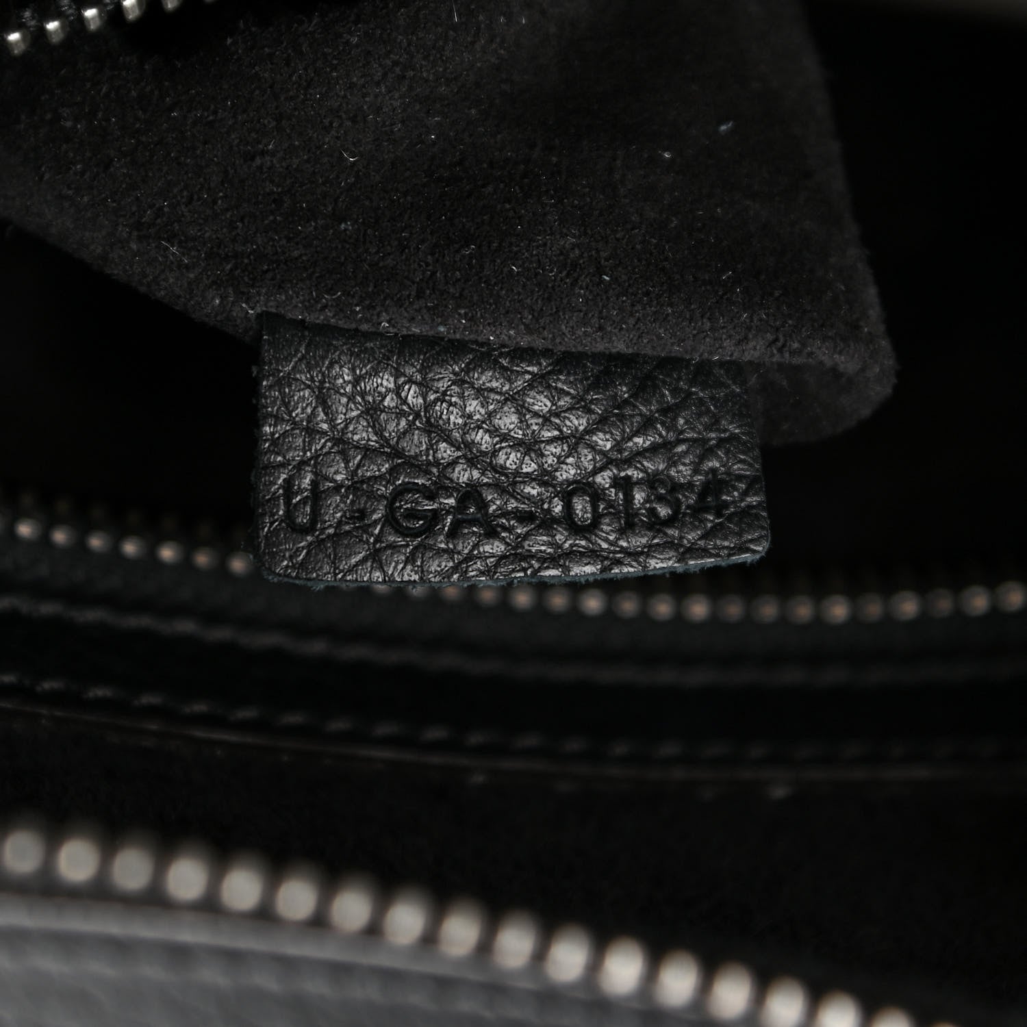 Celine Drummed Calfskin Mini Luggage Black 7 of 10