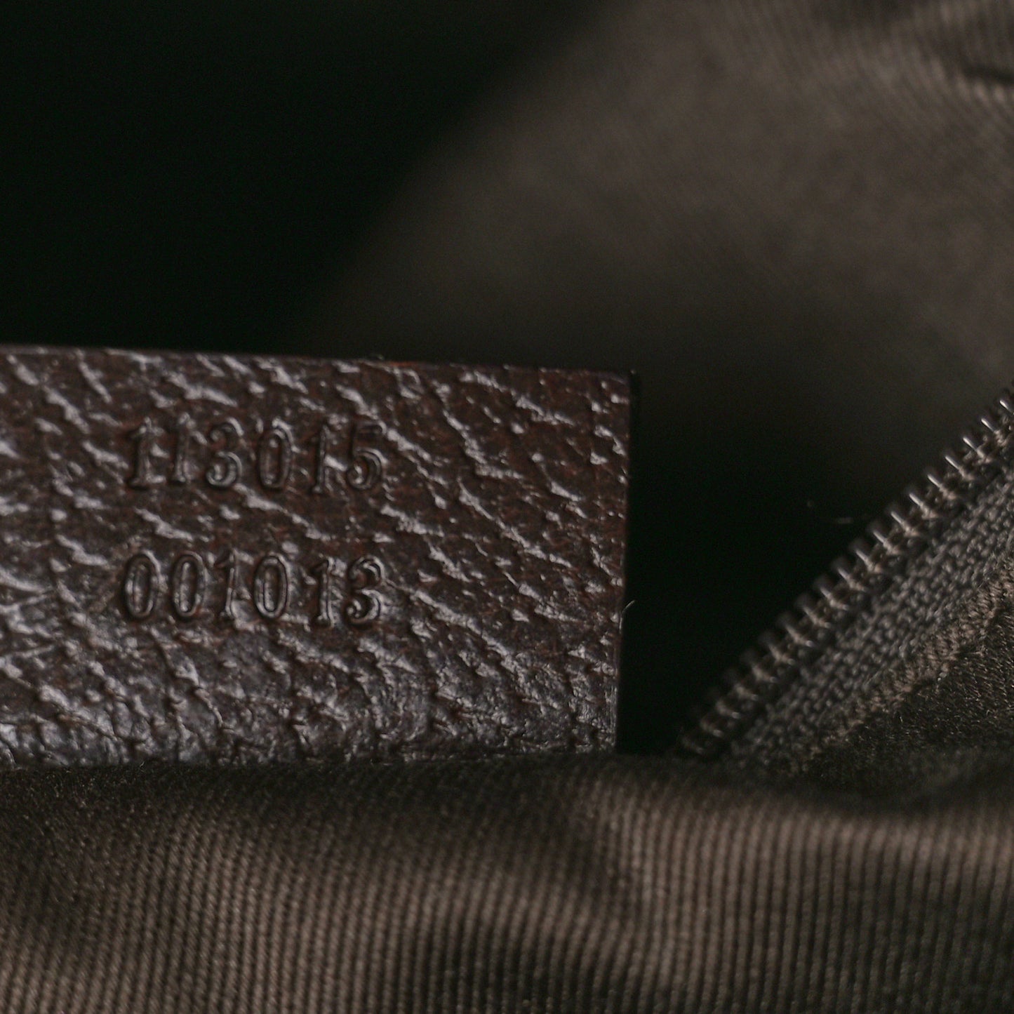Monogram Shoulder Bag Dark Brown