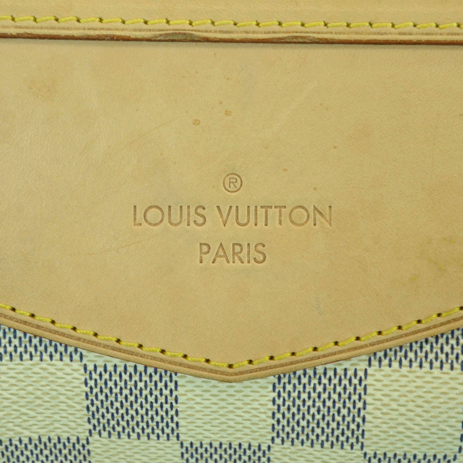 Louis Vuitton Damier Azur Siracusa MM 6 of 11