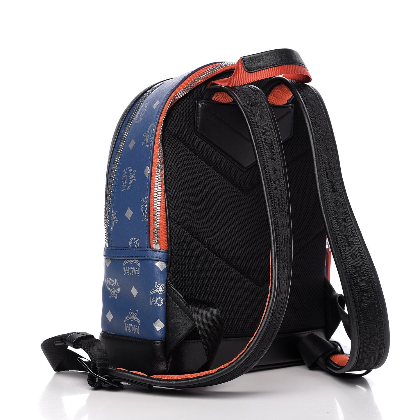 Visetos Reflective Nylon Small Resnick Backpack Blue
