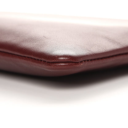 Celine Lambskin iPad Clutch Rust 11 of 12