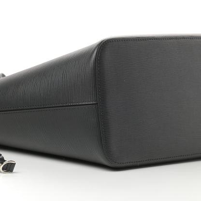 Louis Vuitton Epi Neverfull MM Black 9 of 11