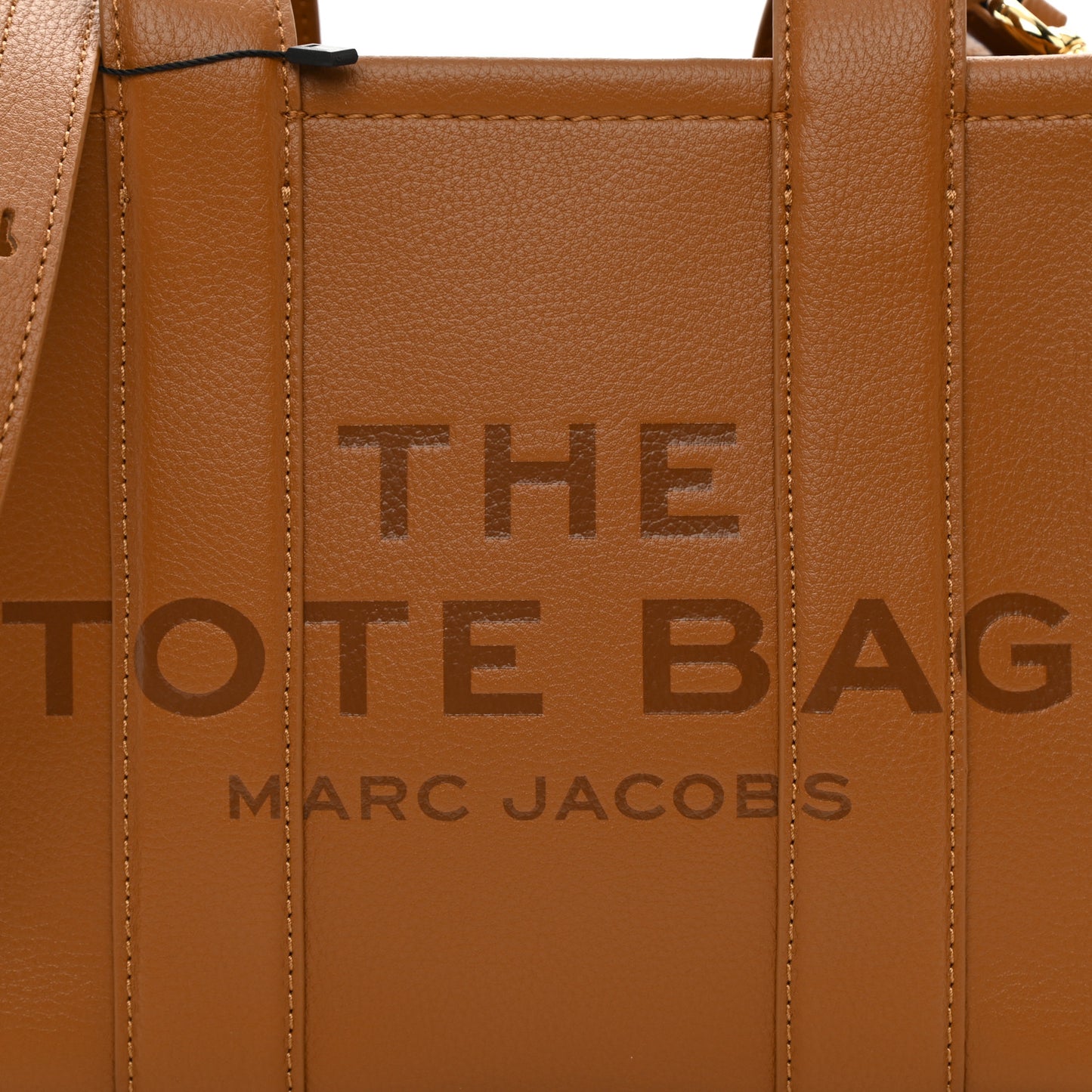 Grained Calfskin Small The Tote Bag Argan Oil