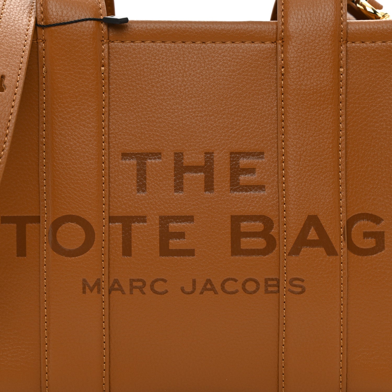 Marc Jacobs Grained Calfskin Small The Tote Bag Argan Oil 8 of 10