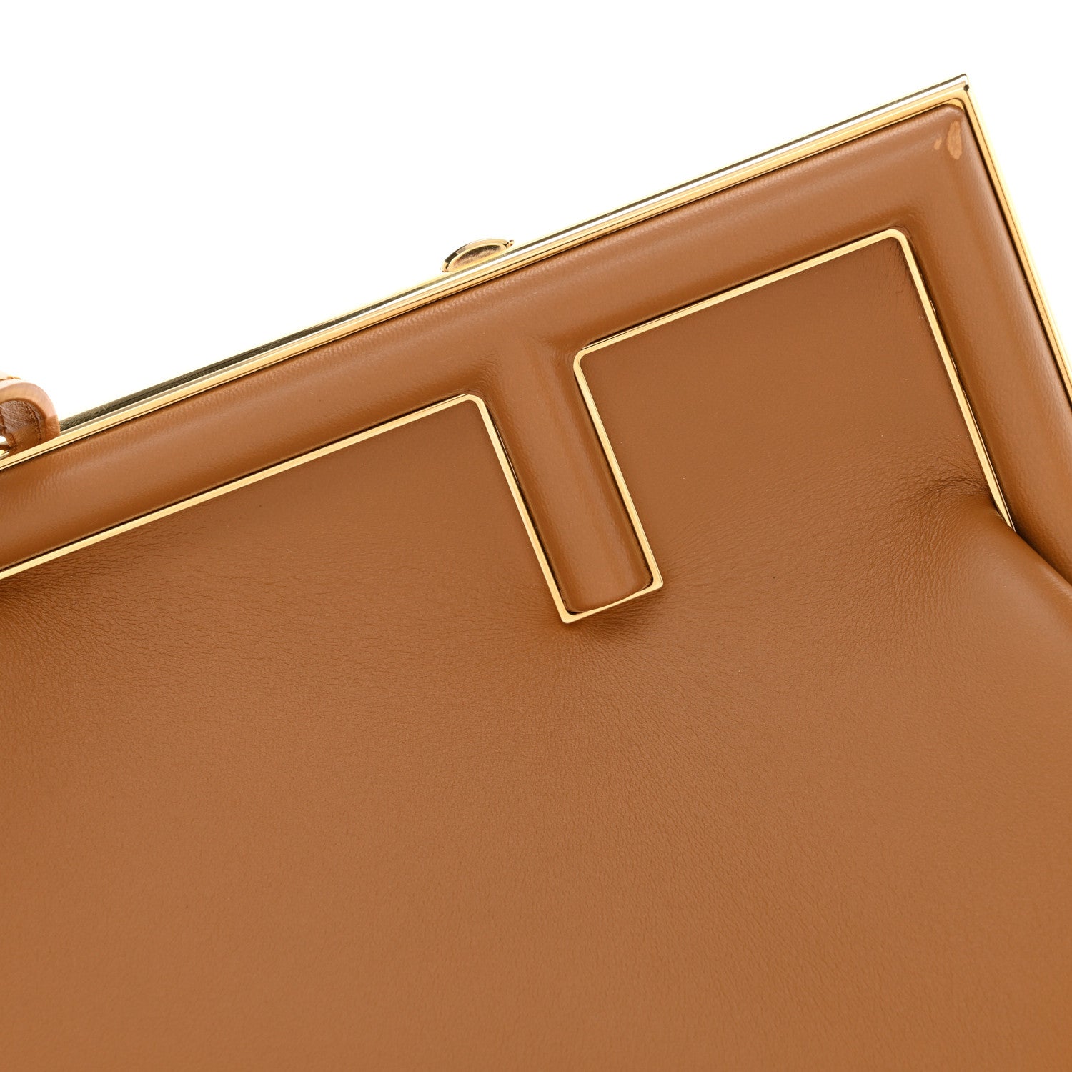 Fendi Shiny Nappa Small Fendi First Caramello 8 of 12