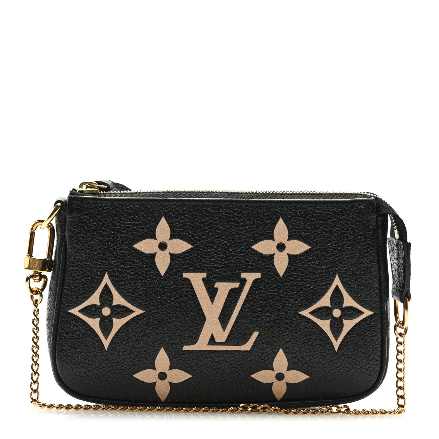 Louis Vuitton Empreinte Monogram Giant Mini Pochette Accessories Black 1 of 9