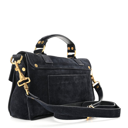 Proenza Schouler Suede Tiny PS1 Satchel Midnight 3 of 10