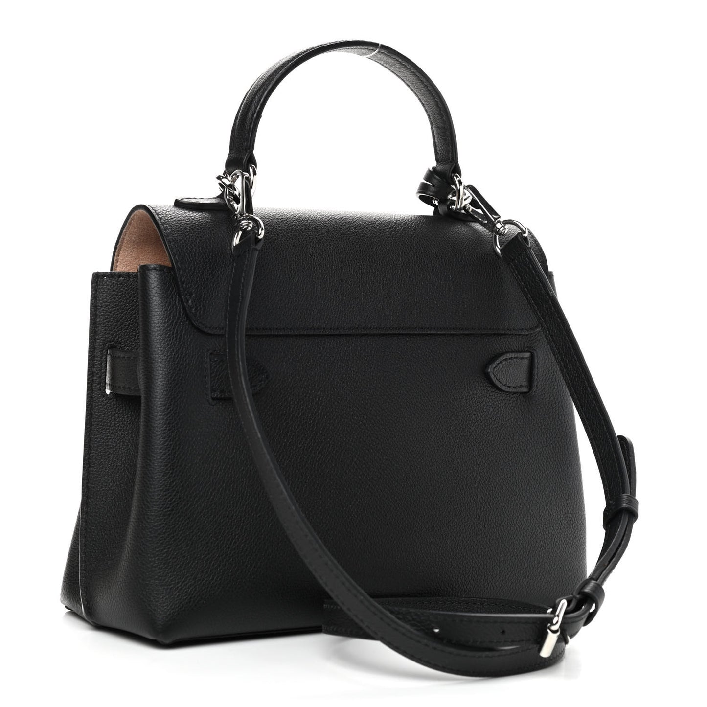 Calfskin Lockme Ever BB Black