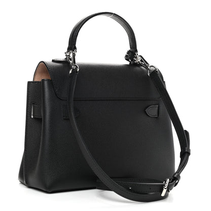 Louis Vuitton Calfskin Lockme Ever BB Black 3 of 9