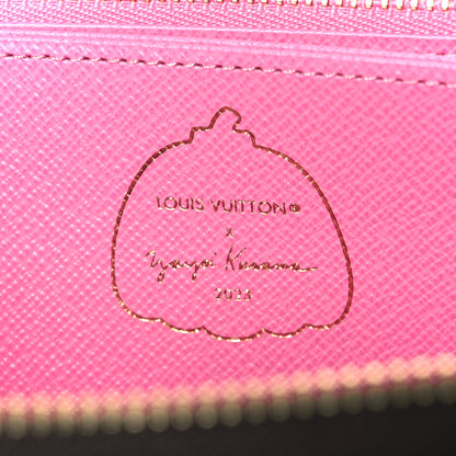 Louis Vuitton LV X YK Monogram Kusama Pumpkin Zippy Wallet 7 of 9