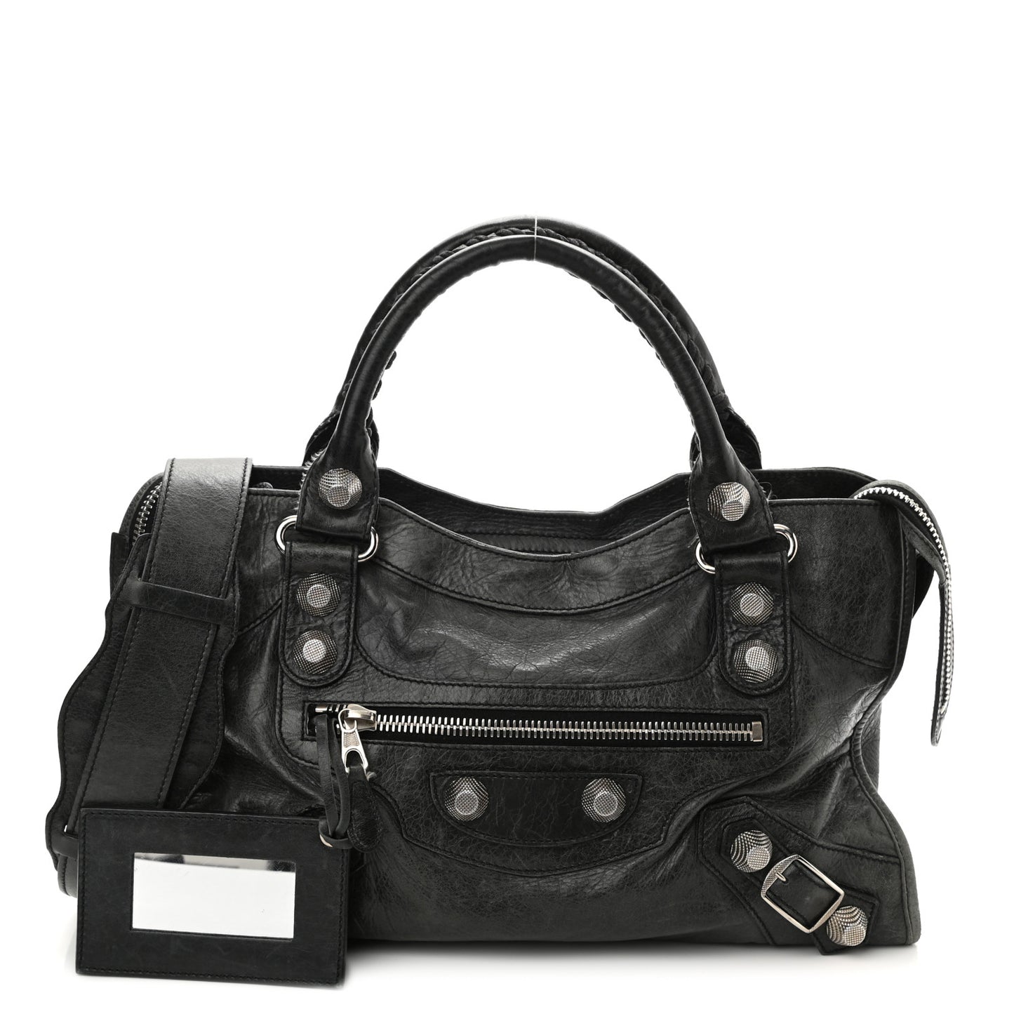 Agneau Giant 21 Silver Hardware City Anthracite