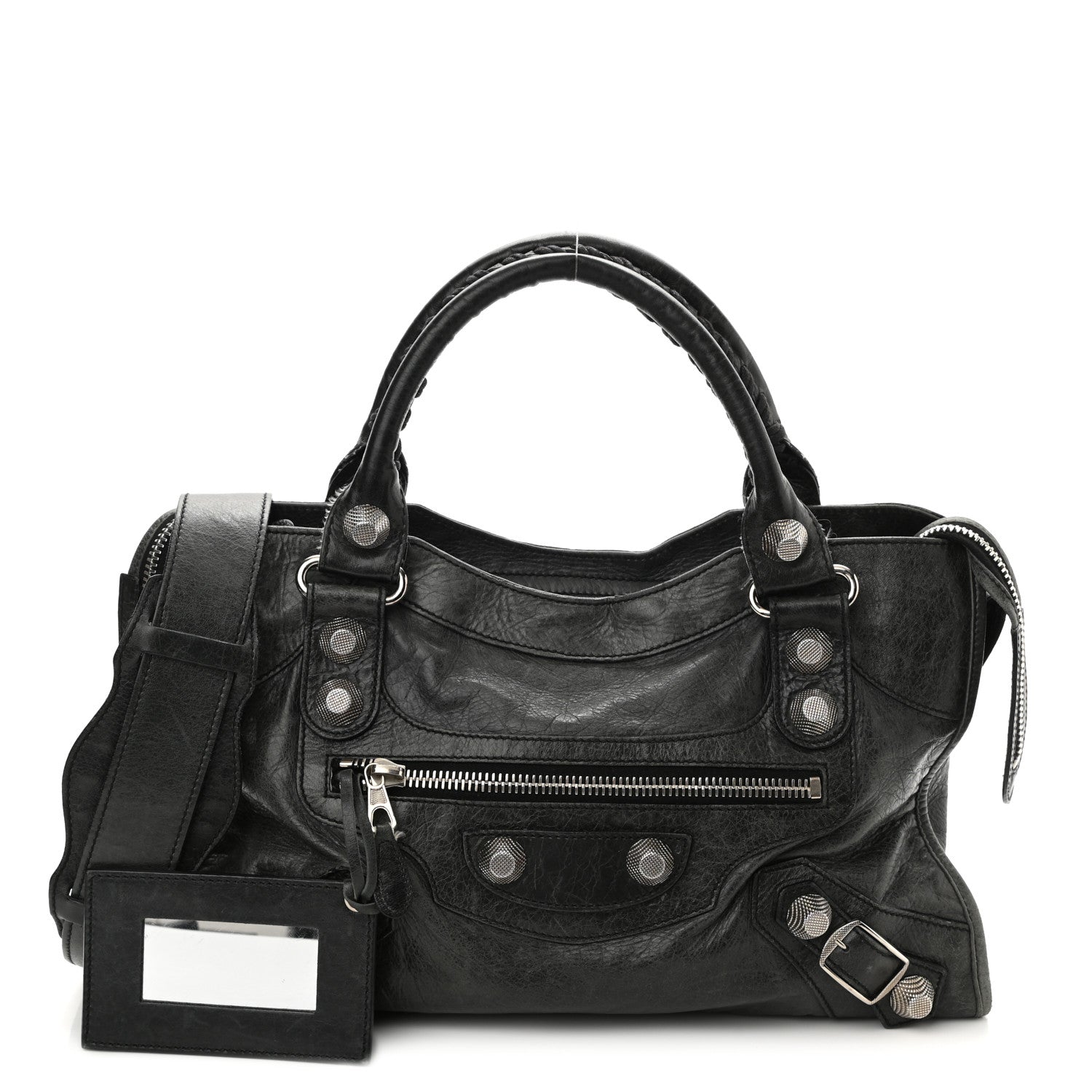 Balenciaga Agneau Giant 21 Silver Hardware City Anthracite 1 of 9