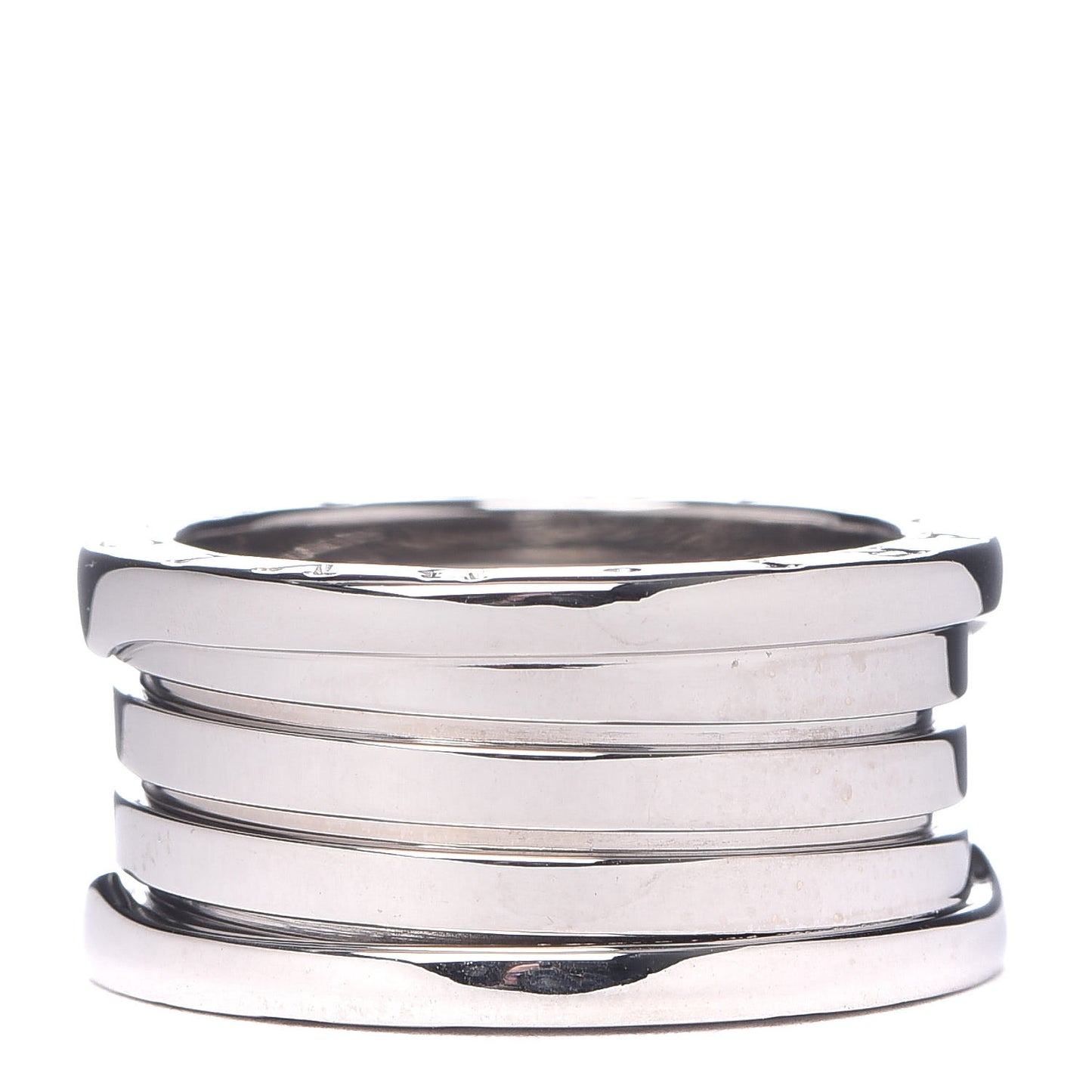 18K White Gold B.Zero1 Four-Band Ring 57 8