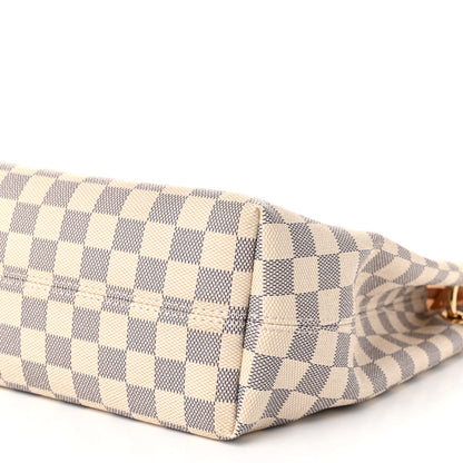 Louis Vuitton Damier Azur Graceful PM Rose Ballerine 9 of 10