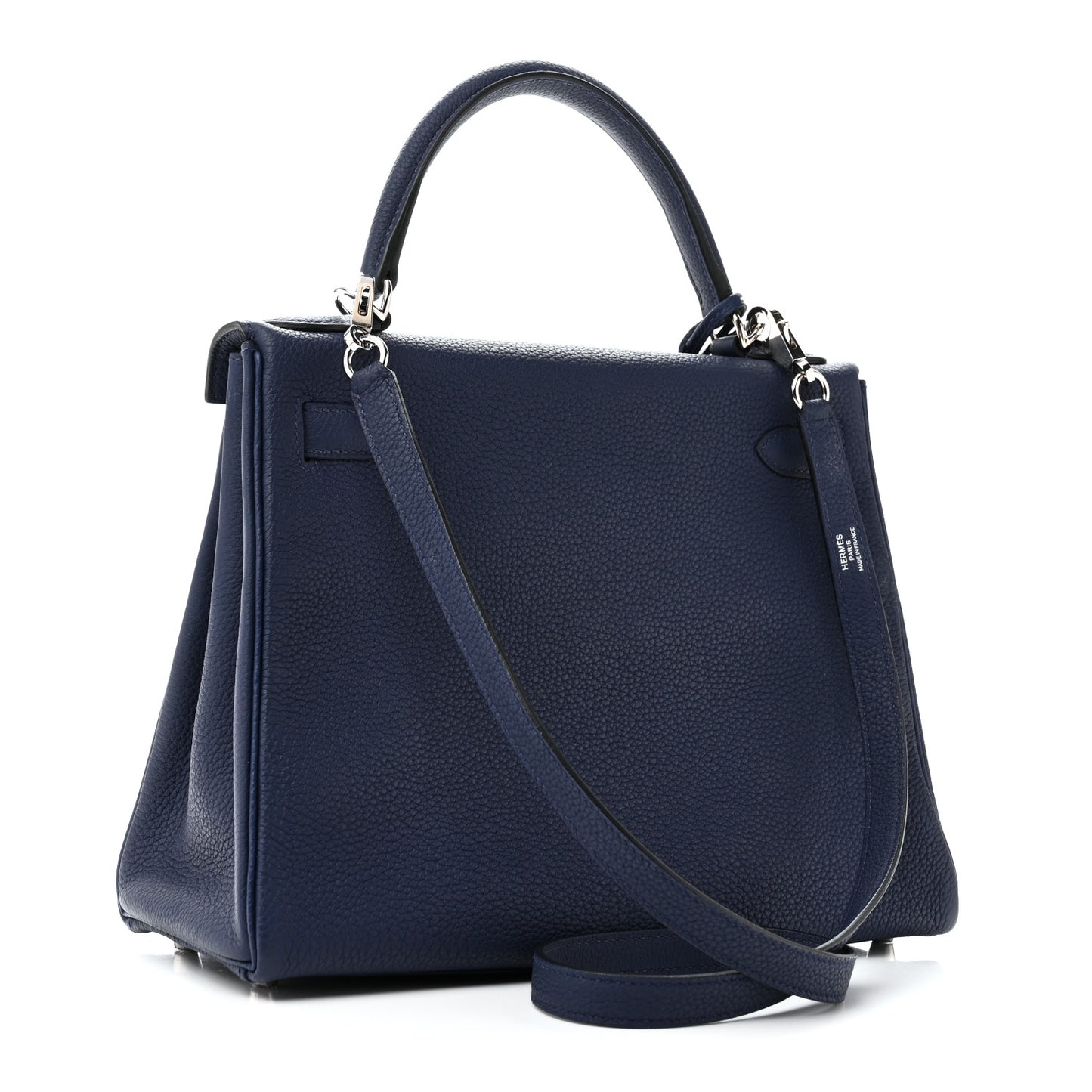 Togo Kelly Retourne 28 Bleu Saphir