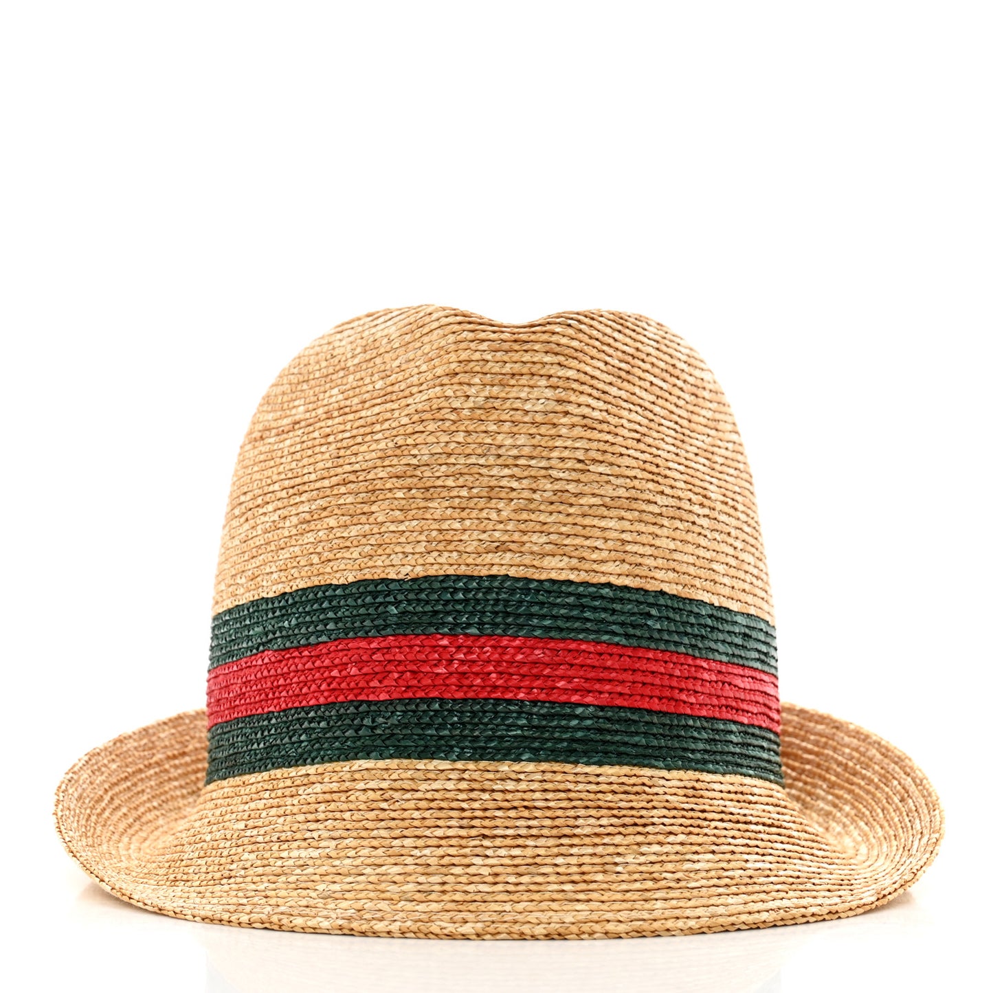 Abaca Straw Web Fedora Hat S