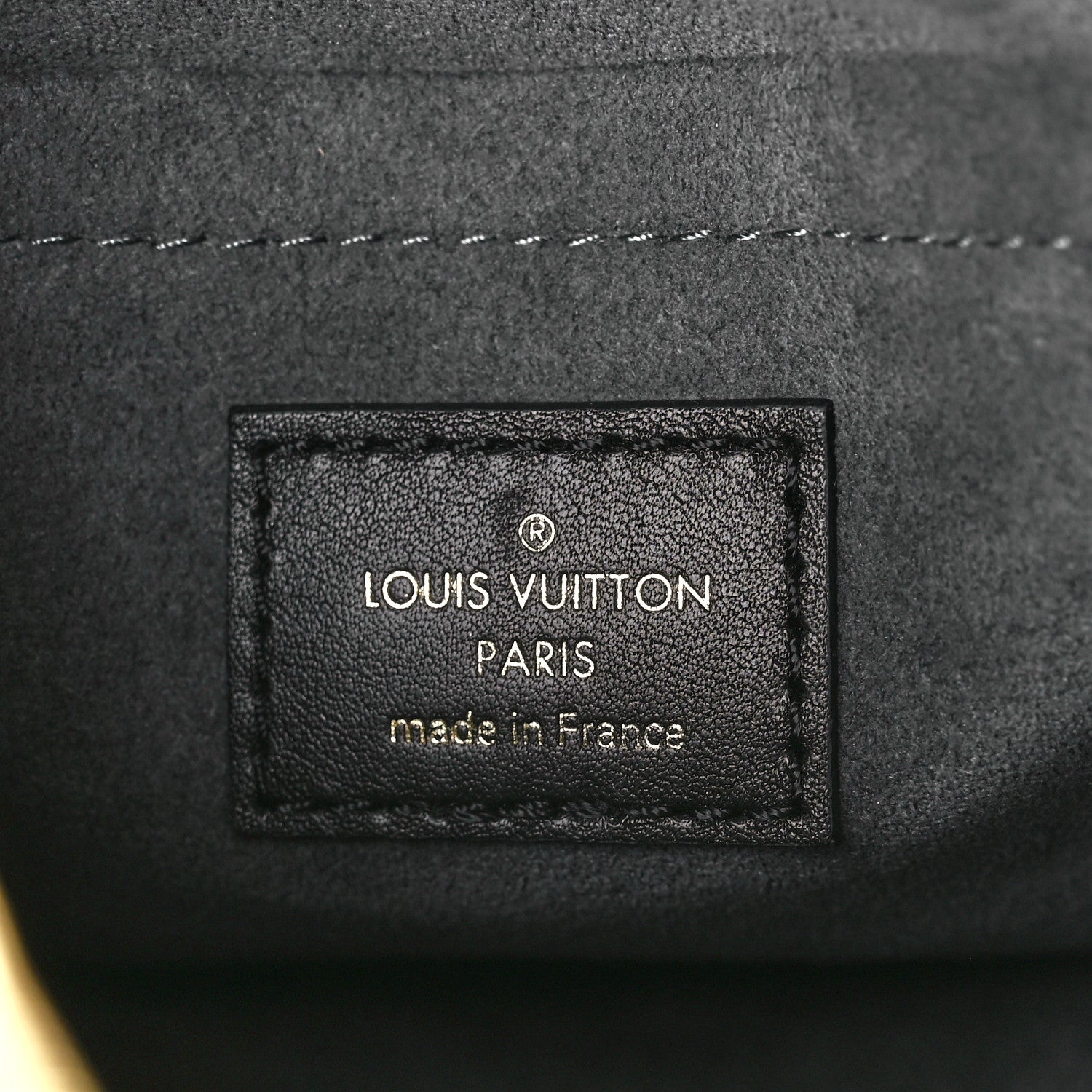 Louis Vuitton Calfskin Nanogram Embossed Speedy 20 Black 6 of 9